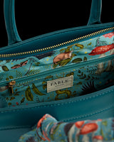 Catherine Rowe Into The Woods Tote - Teal