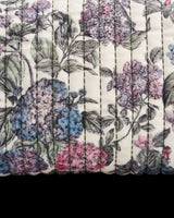 Hydrangea Small Quilted Makeup Bag