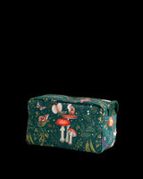 Catherine Rowe Into the Woods Green Travel Pouch
