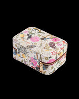 Floral Engravings Large Printed Jewellery Box