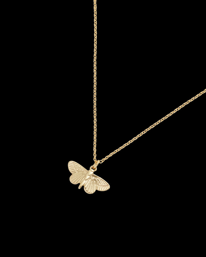 Deco Butterfly Blue Necklace