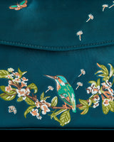 Morning Song Kingfisher Mini Teal Tote