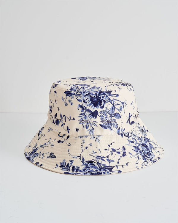 Beth Bucket Hat Blooming Blue