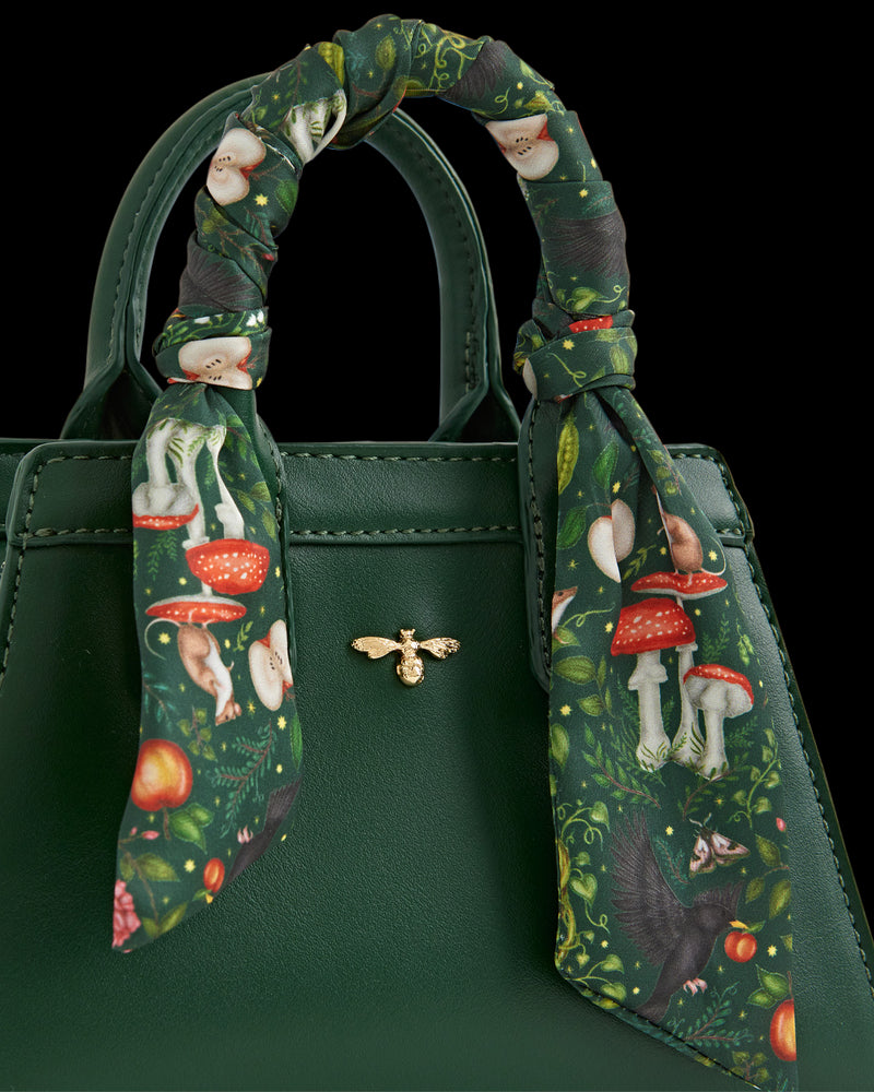 Catherine Rowe Into The Woods Mini Tote - Green