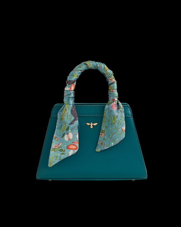 Catherine Rowe Into The Woods Tote - Teal