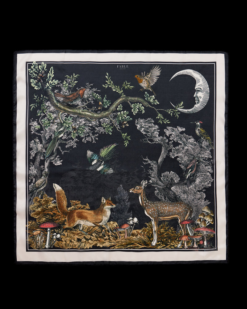 A Night's Tale Narrative Square Scarf