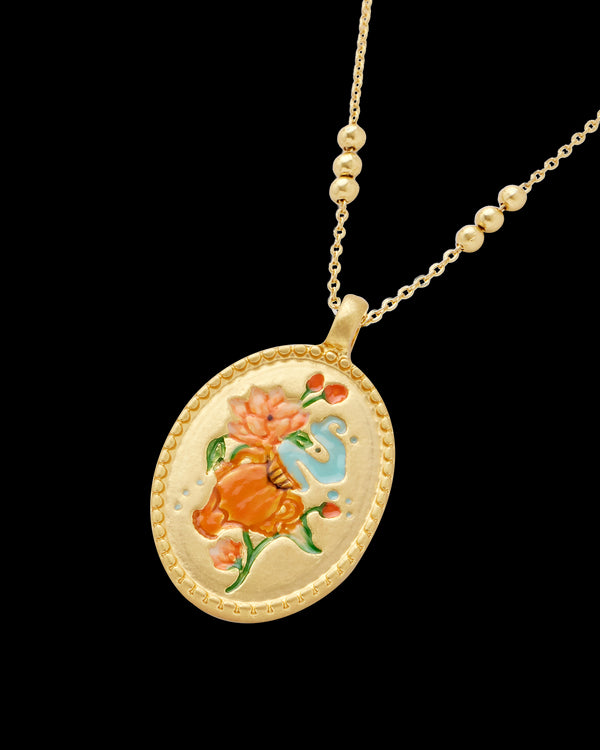 Aquarius Zodiac Necklace