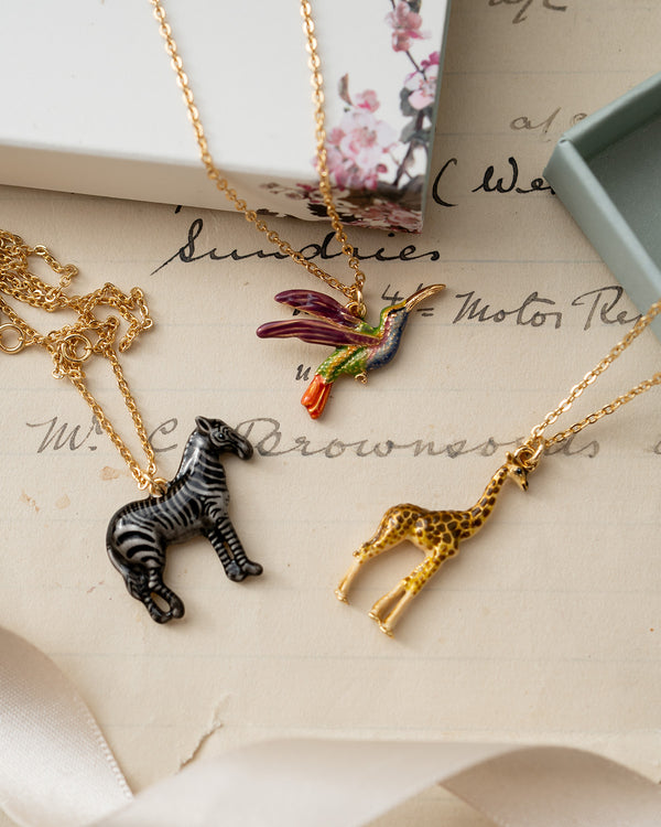 Giraffe Pendant Necklace