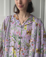Meadow Creature Lilac - Short Pyjamas