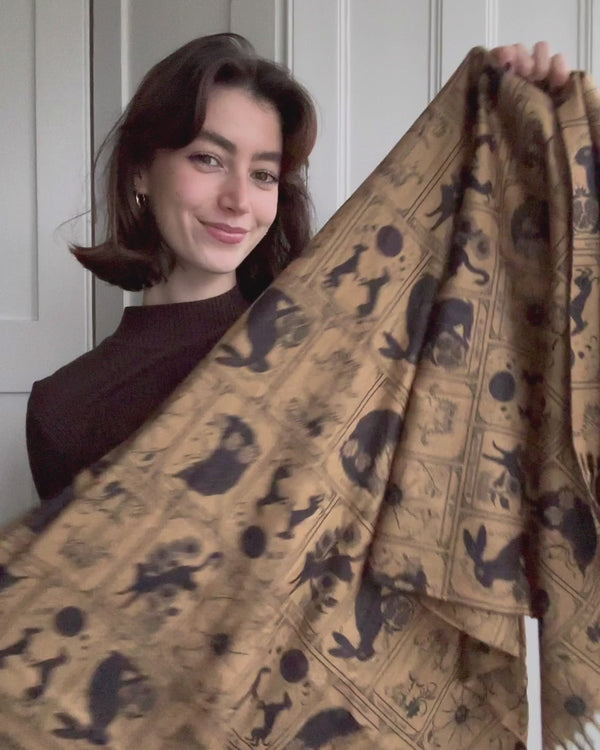 Jessica Roux Tarot Tales Heavyweight Scarf