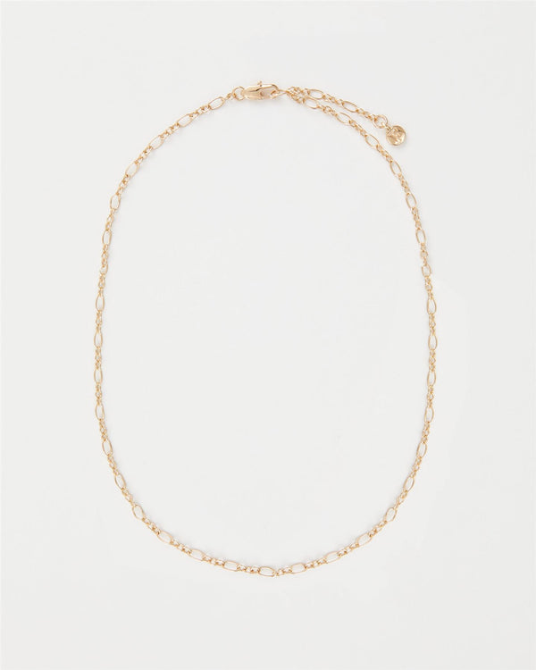 Oval Figaro Chain Necklace