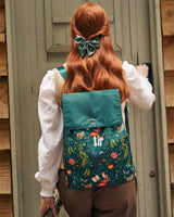 Catherine Rowe x Into the Woods Green Backpack