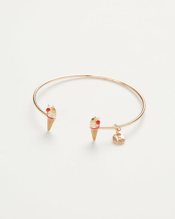 Fable England Enamel Ice Cream Bangle